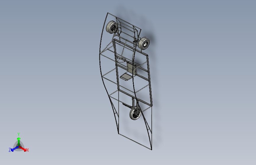 太阳能汽车底盘 (1)