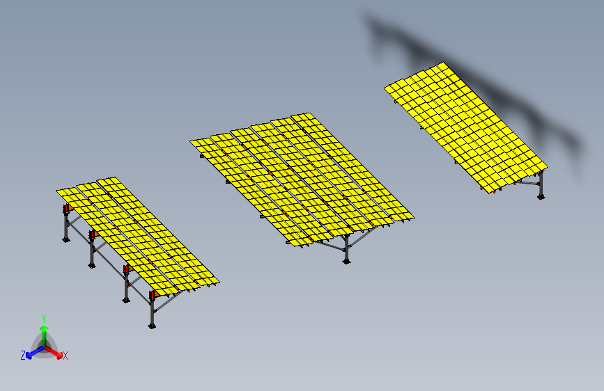 太阳能驱动车棚