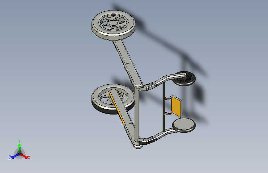 太阳能驱动轮椅