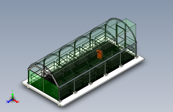 太阳能帐篷干燥机用于晾干小鱼