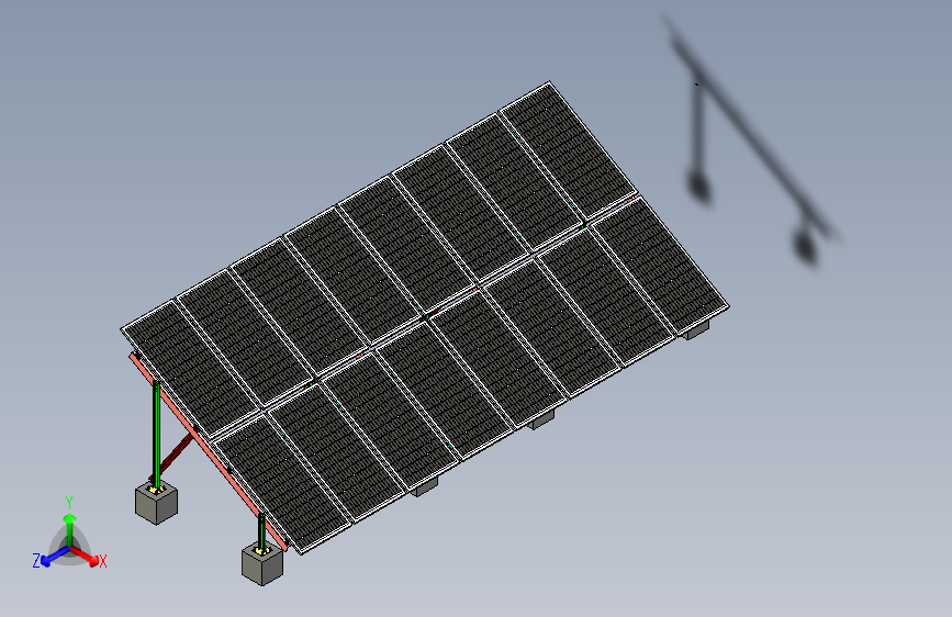 太阳能支架结构