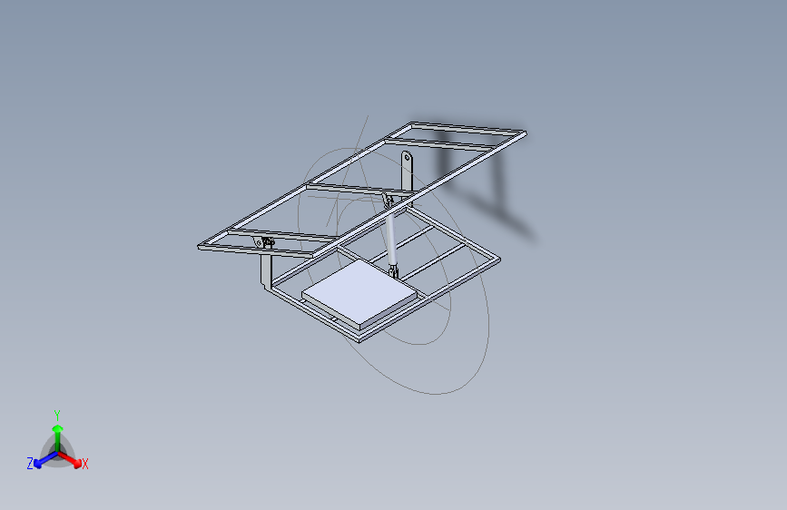 太阳追踪太阳能板支架