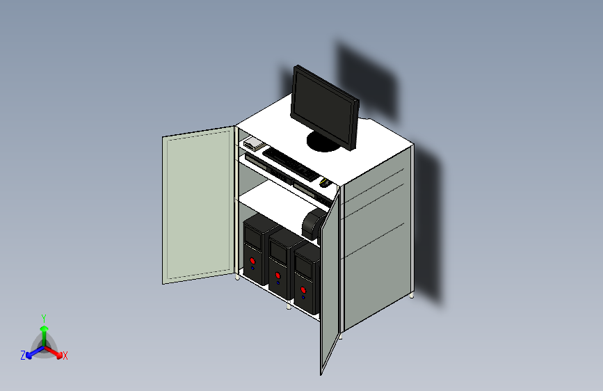 微型计算机安全支架