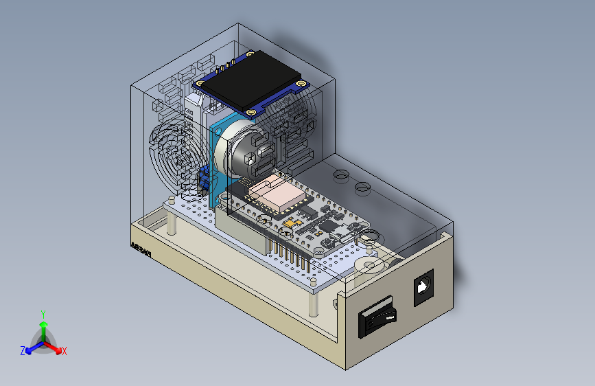 温度和气体传感器外壳
