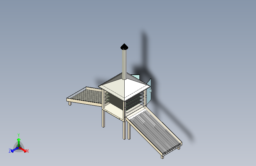 斜面太阳能烘干机