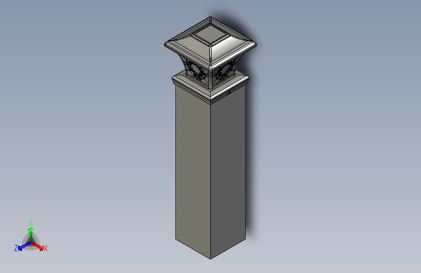 新的古式柱顶装饰