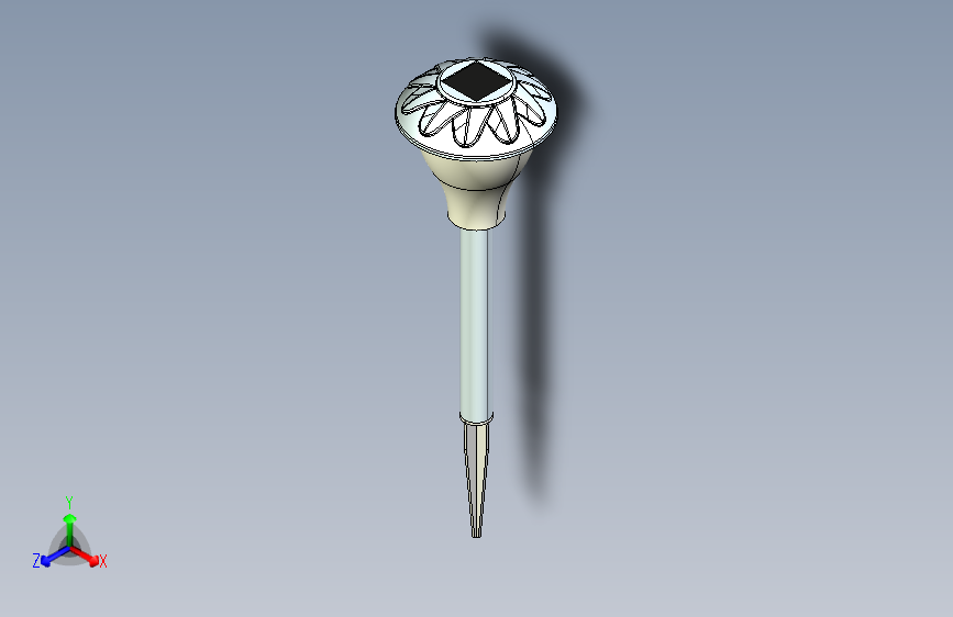 新款太阳能草坪灯