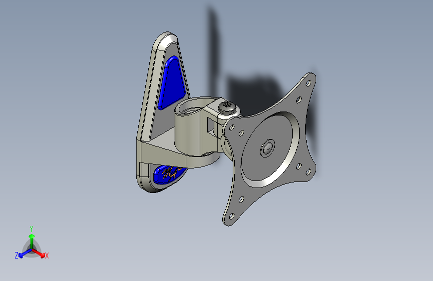 旋转壁挂显示器支架