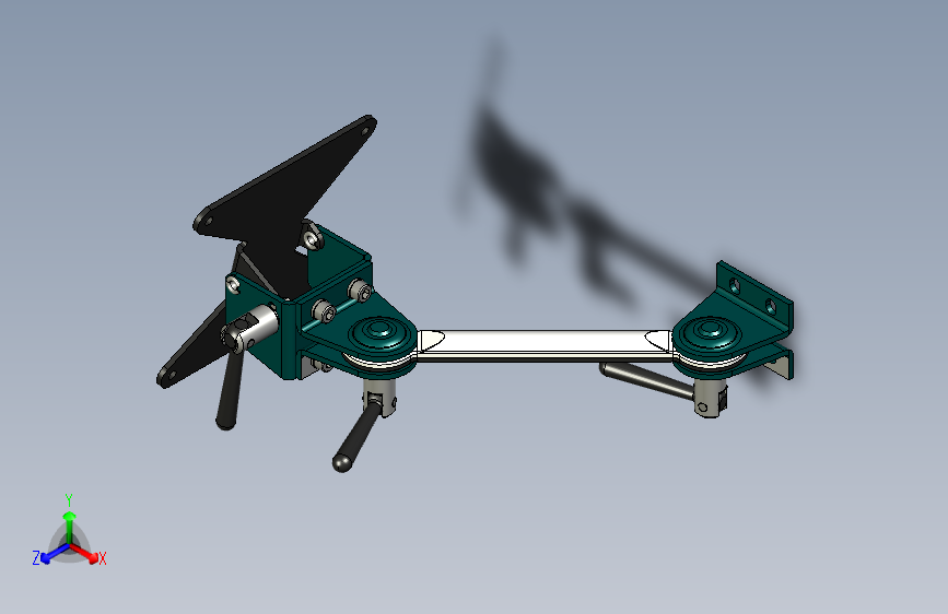 旋转工业显示器支架