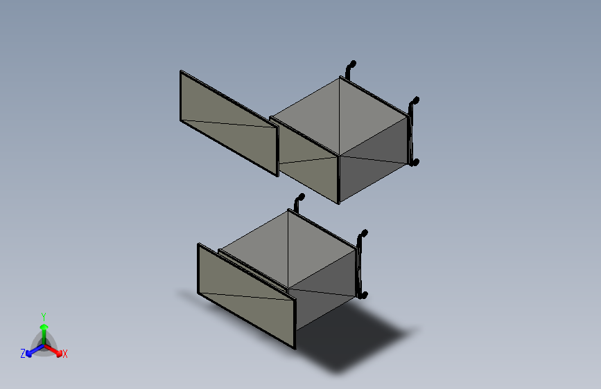 医院床边柜和桌子 编号：1
