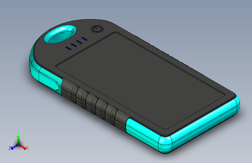 移动电源太阳能充电