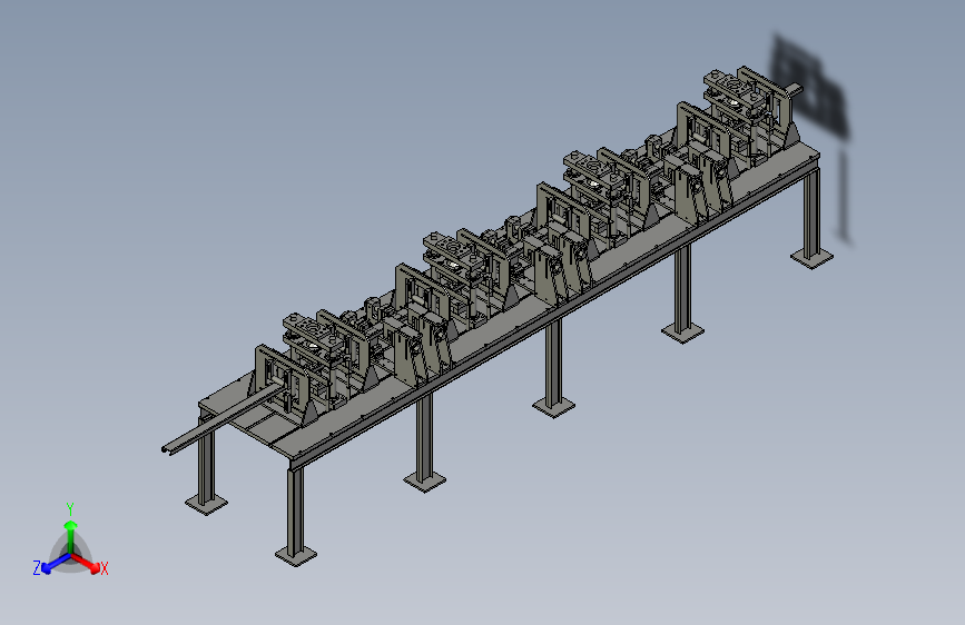 用于穿孔和压花的各种冷轧成型截面（开口型）的专用机器