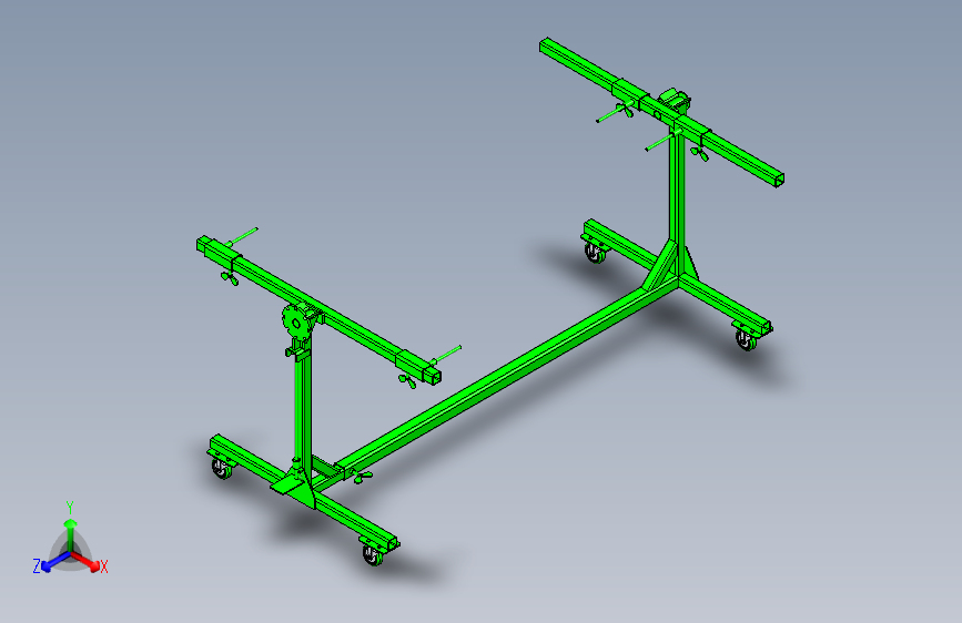 用于粉刷门的桌子