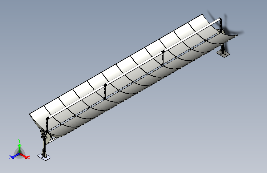 用于石油加热的线性聚光太阳能集热器