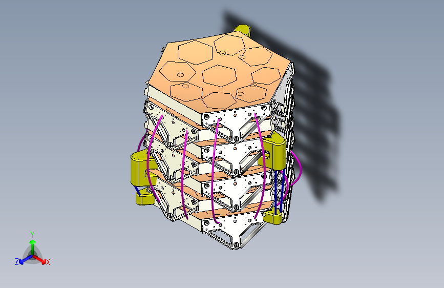 用于太空应用的HexaFlex模块化面板系统