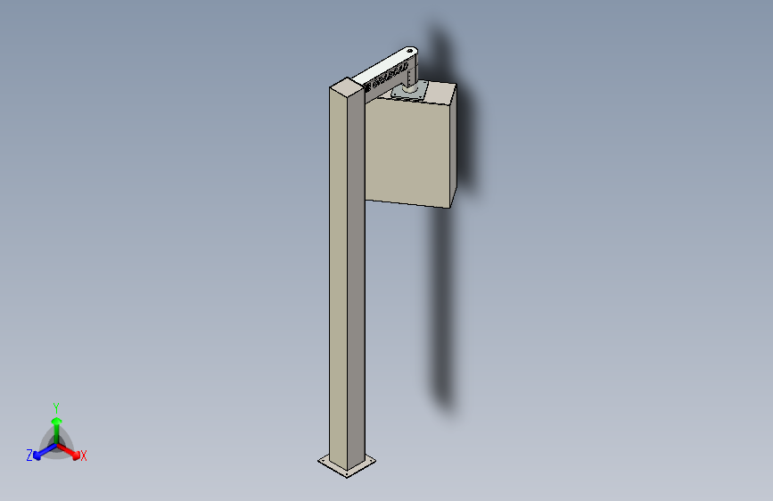 与显示器支架V1连接
