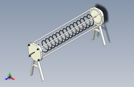 圆柱形太阳能热水器