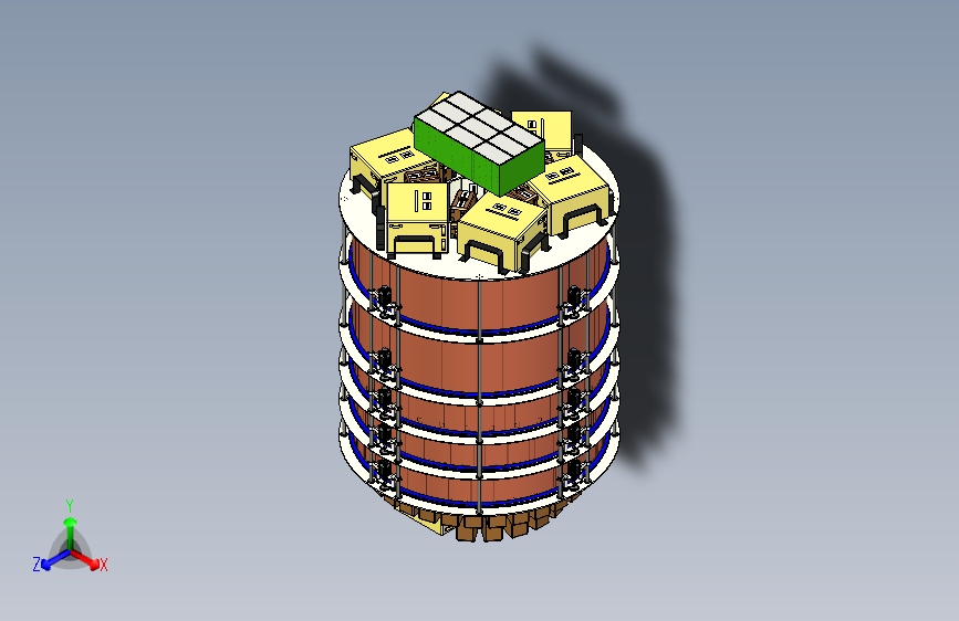月球门户货物包装和储存
