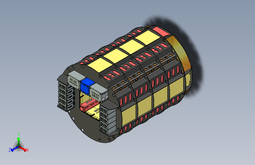 月球门户货物包装和存储