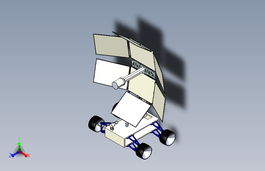 月球太阳反射镜