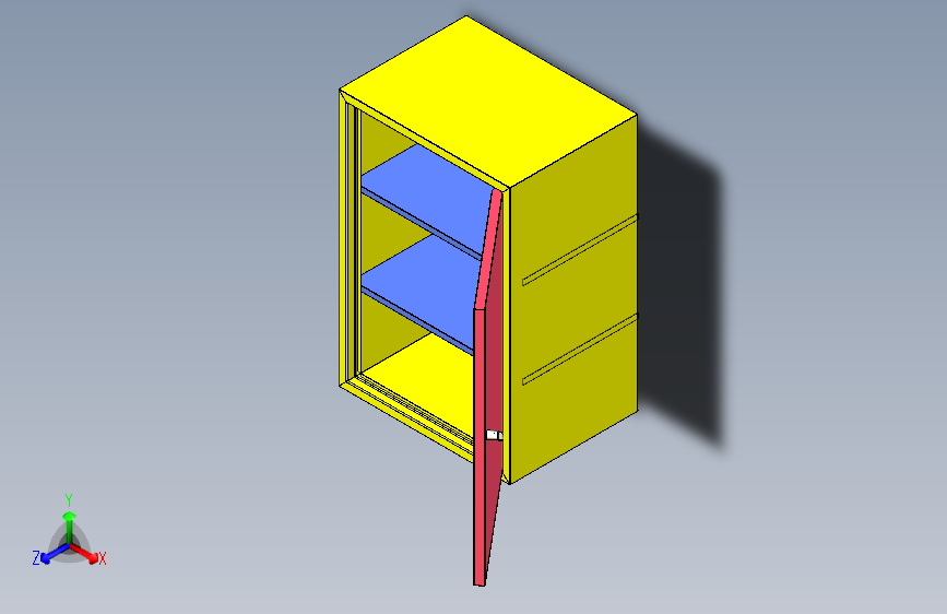 在SolidWorks中设计和组装金属衣柜