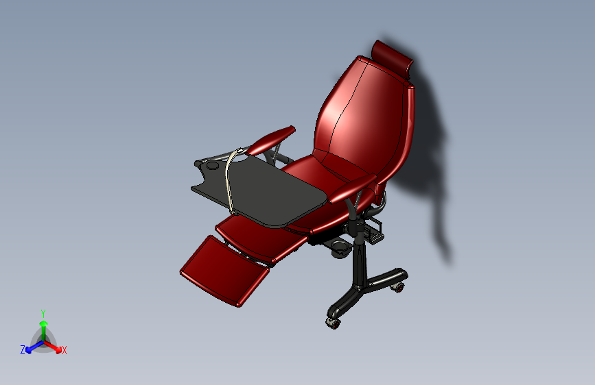 在家工作的工作站