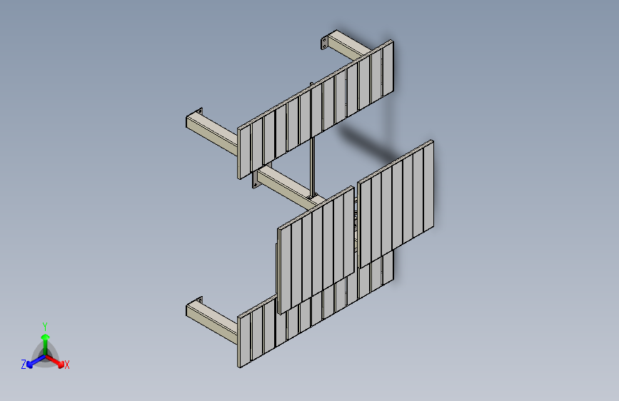 长凳与桌子 木材和钢