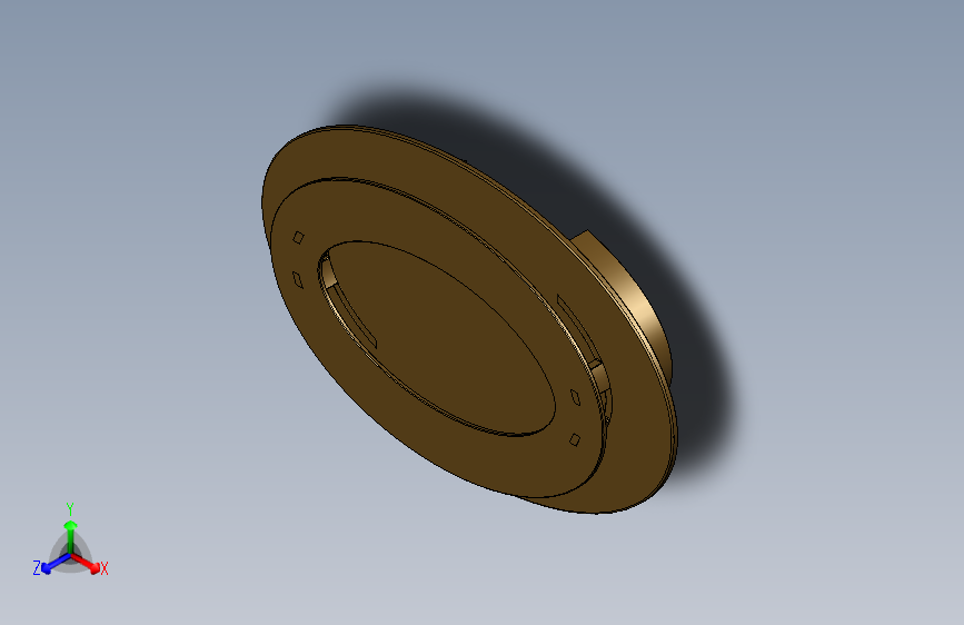 装饰艺术风格鸡尾酒桌。自行设计。