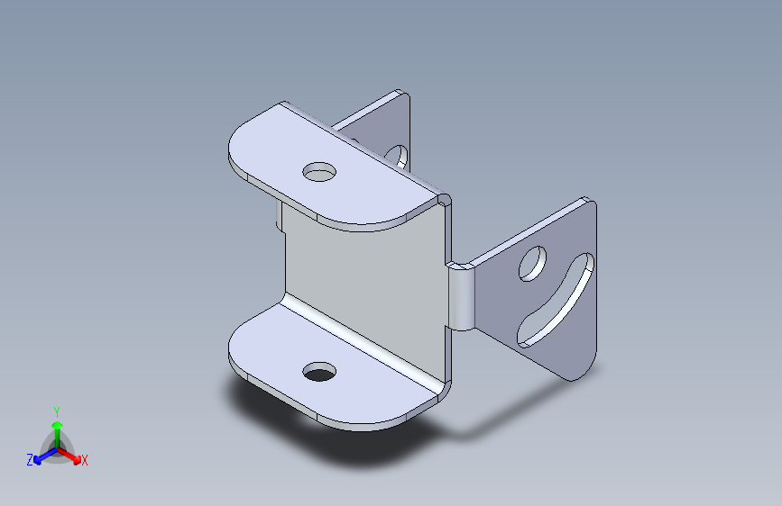 桌面显示器支架冲压件