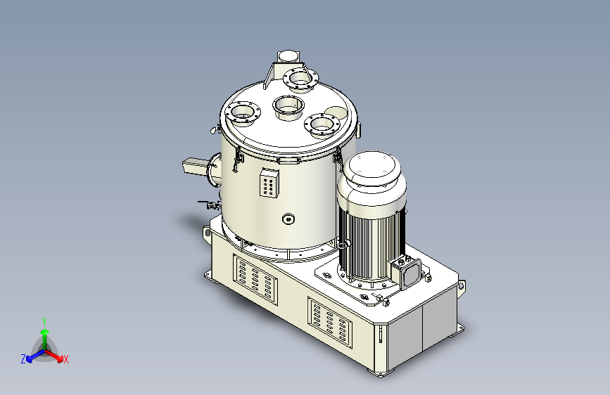 FRM-1000-00高速混合机stp