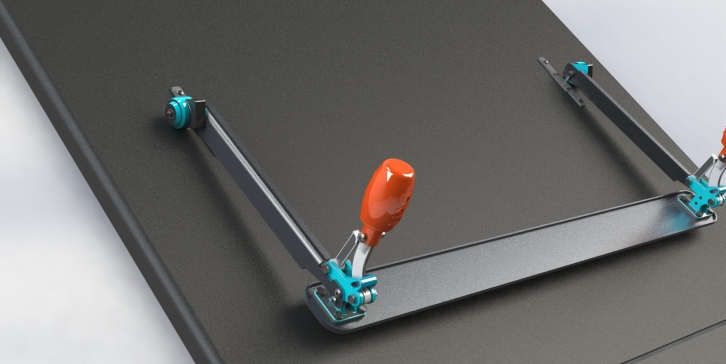 裁剪的纸张夹具