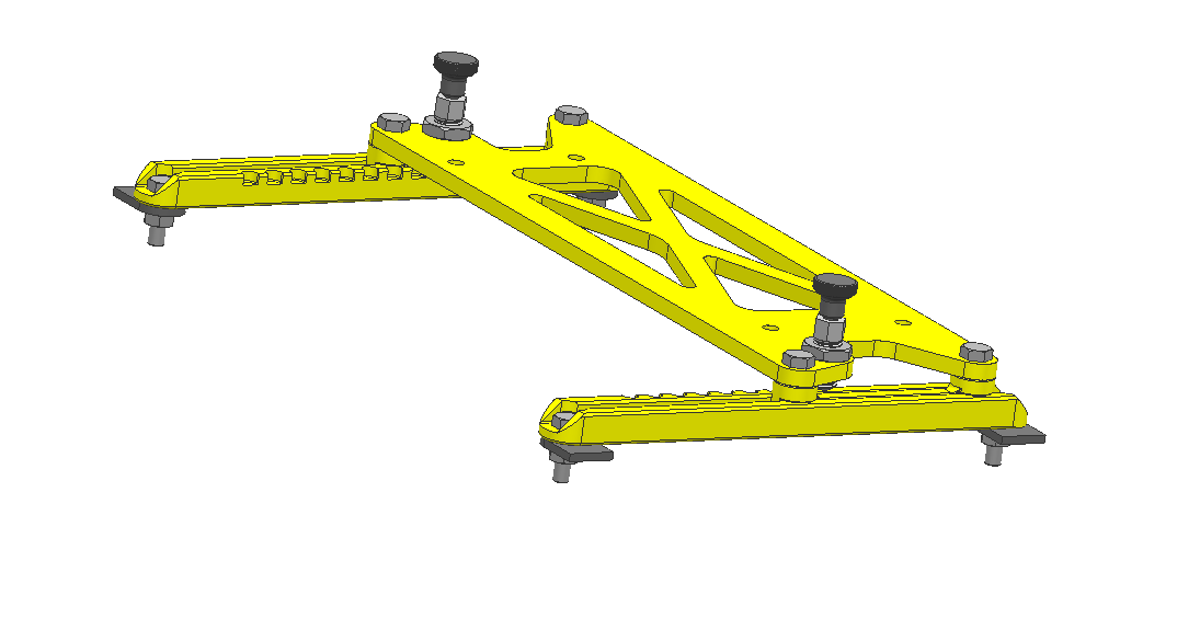 学生方程式赛车制动踏板快速调节机构