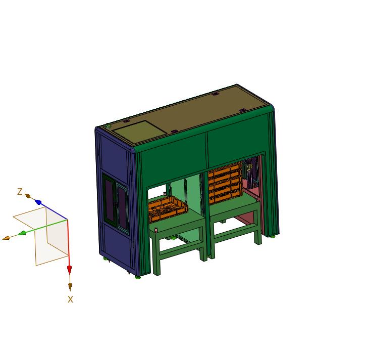 RFID自动识别风淋室