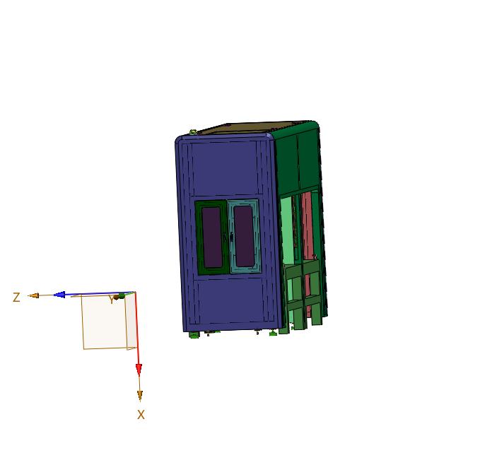 RFID自动识别风淋室