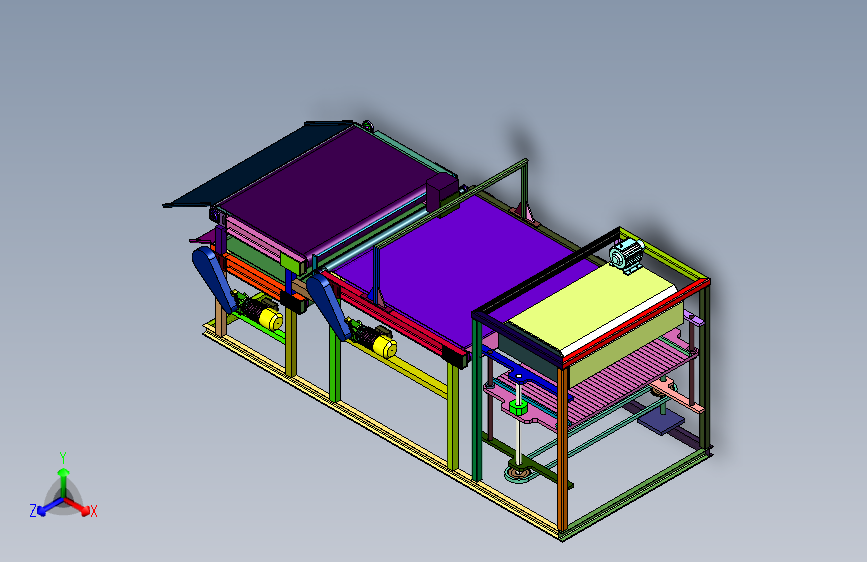 表面瑕疵的织布机光照验布装置
