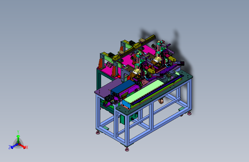 电池自动化套帽盖片装置
