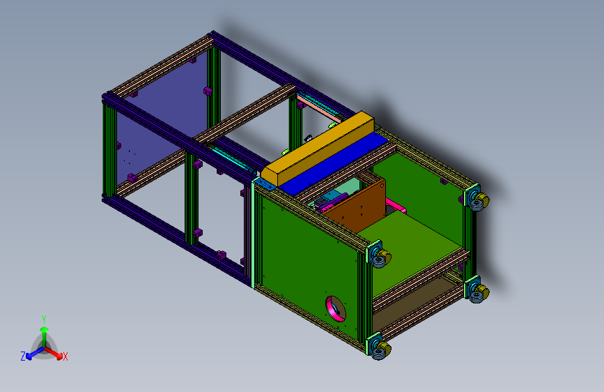 电机性能检测总成