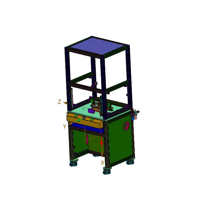 电机性能检测总成