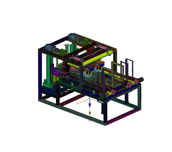 电子元件自动摆料盘装置