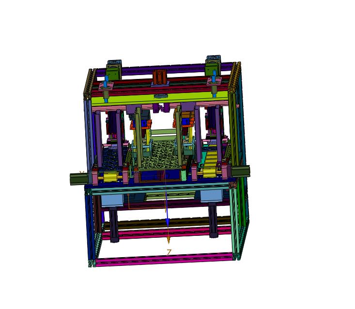 电子元件自动摆料盘装置