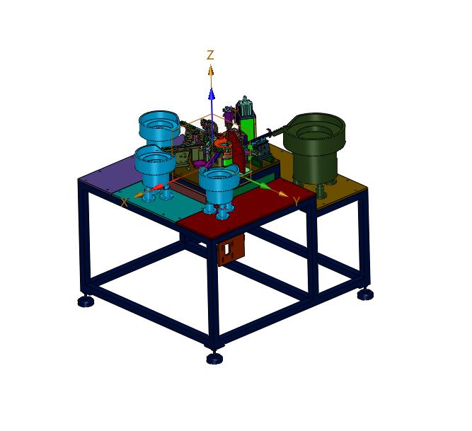 端子插入切脚一体机