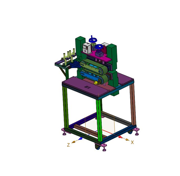 多履带塑料管材牵引机