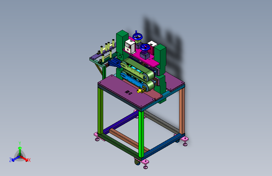 多履带塑料管材牵引机