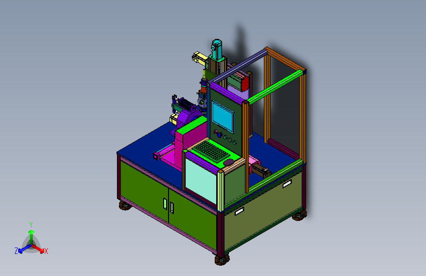 激光光整加工车床