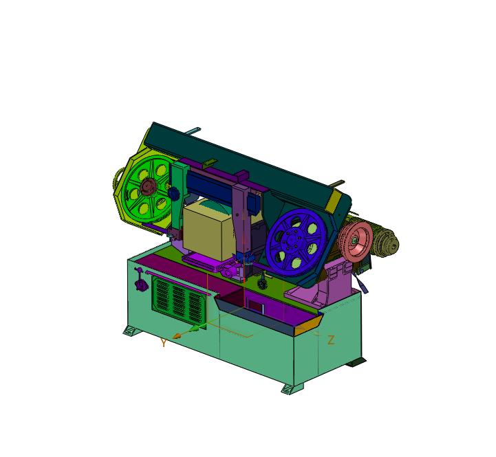 金属切削数控锯切系统