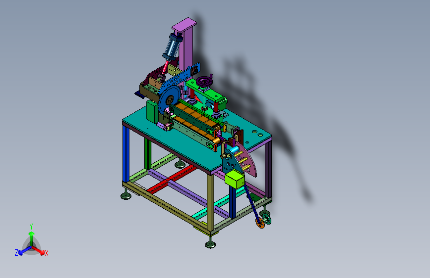 具安全装置的可收合锯切机