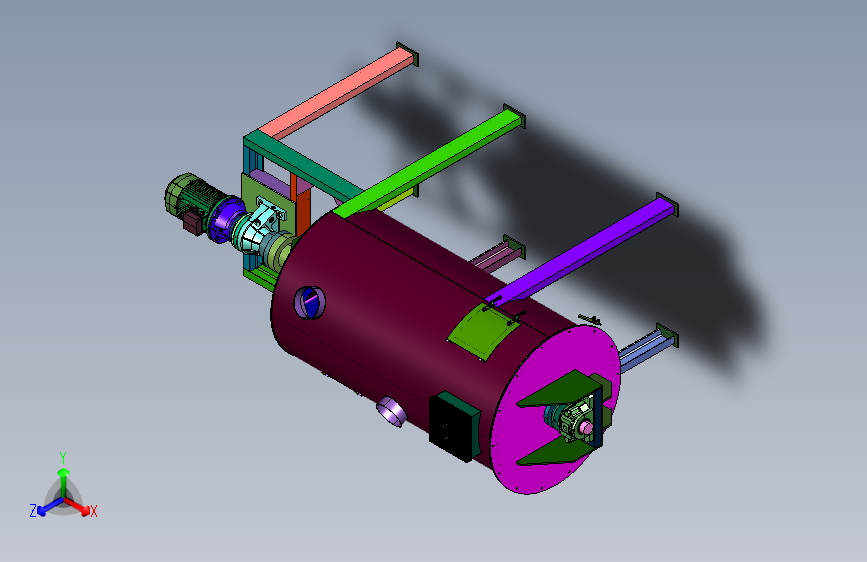 颗粒煤泥粉尘混合搅拌机