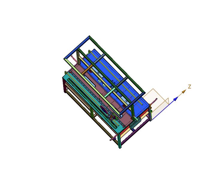 卷筒状包装纸的双面胶剪贴滚胶机