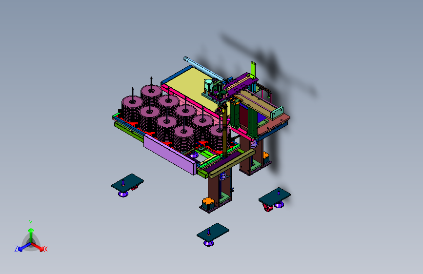料盘夹紧机构及料盘搬运设备