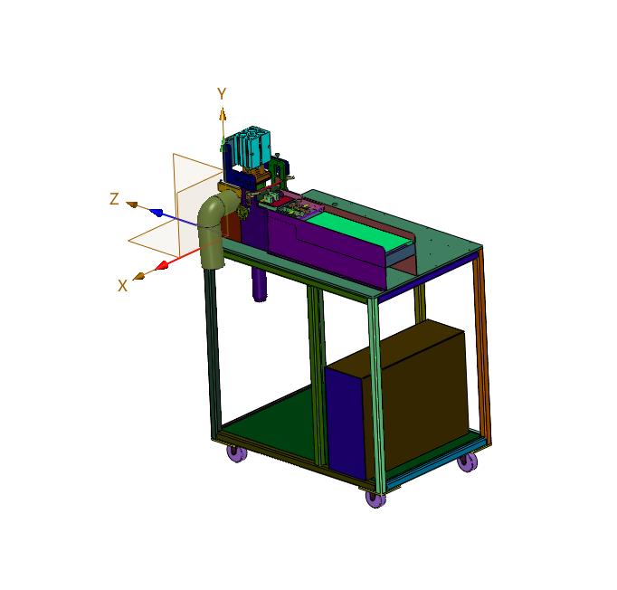 尼龙织带自动剪裁设备